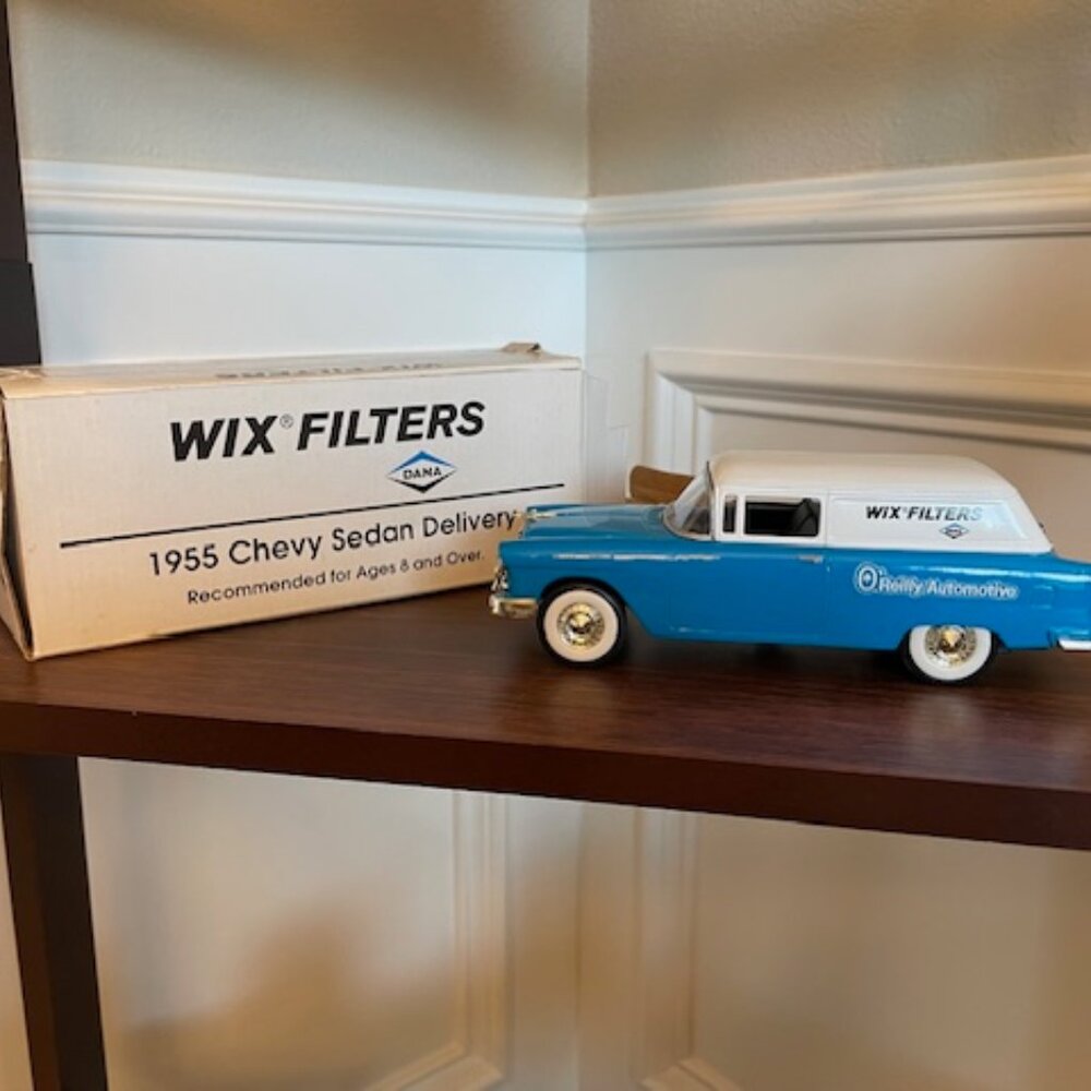 WIX (ERTL) 1955 Chevy Sedan Delivery Die Cast Bank